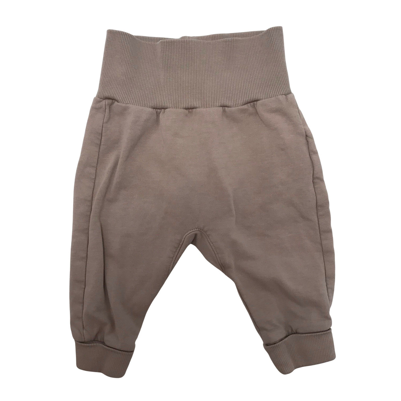 Unisex Lindex - Trikotaažist püksid, suurus 56 - 62 - Pruun (1)
