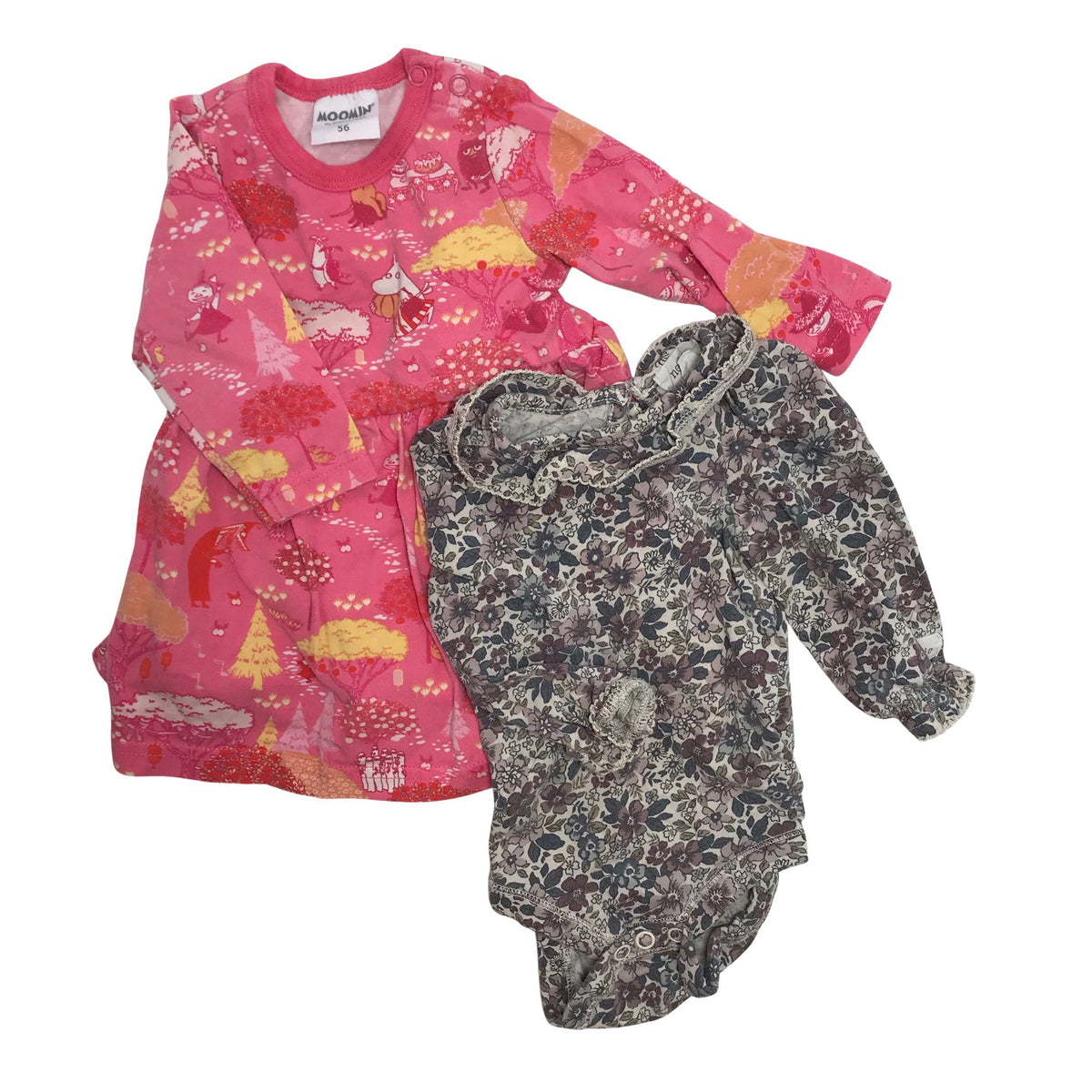Unisex Martinex - Trikotaažist kleit, suurus 50 - 56 - Heleroosa (1)