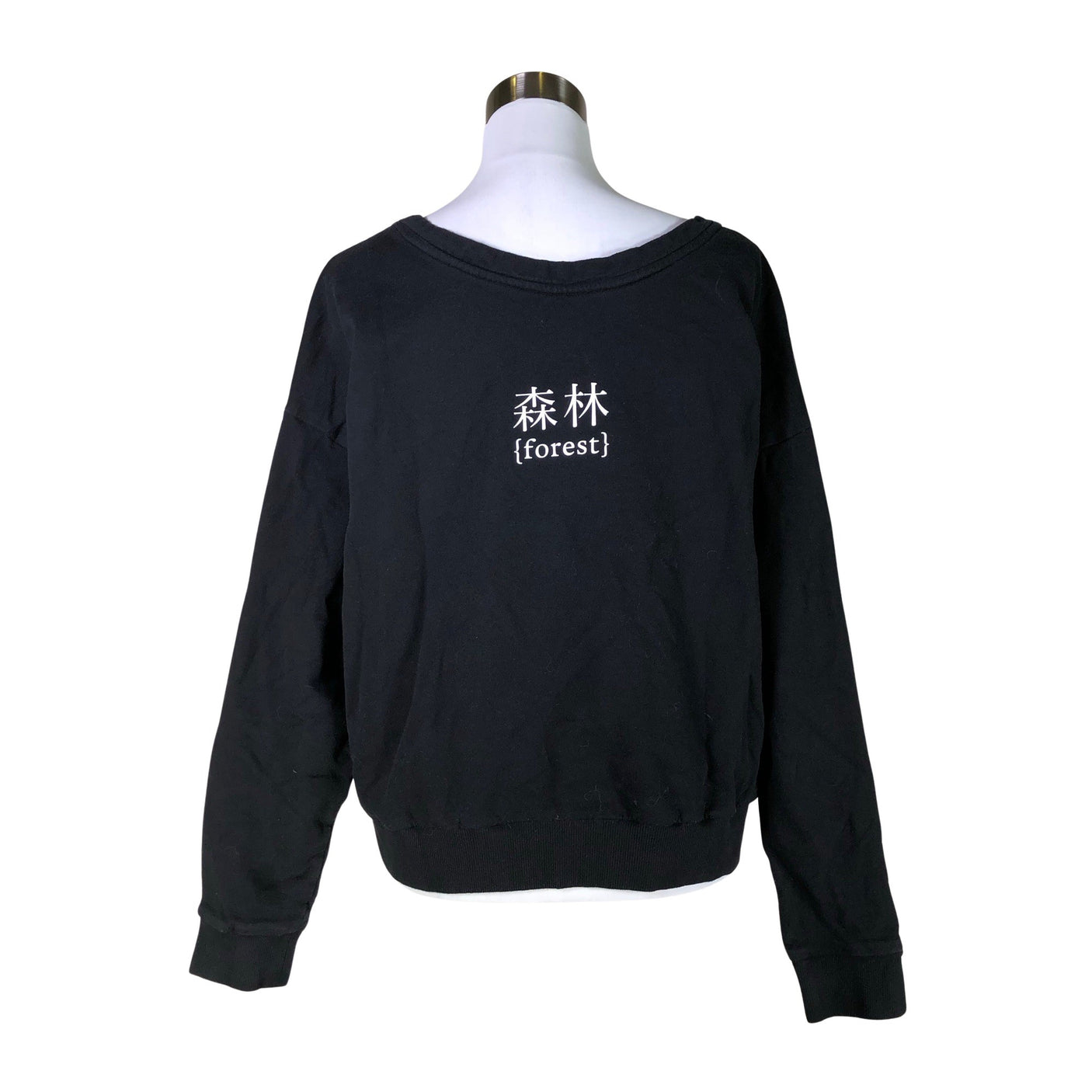 Unisex Metsä/Skogen - Dressikangast pluus, suurus 40 - Must (2)