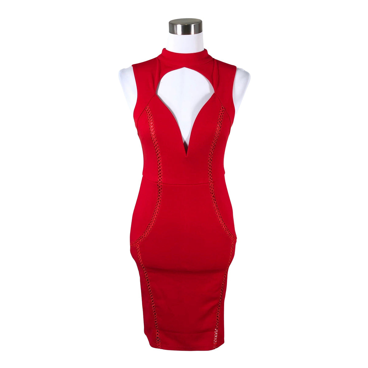 Unisex Vera & Lucy - Pidulik kleit, suurus 36 - Punane (1)