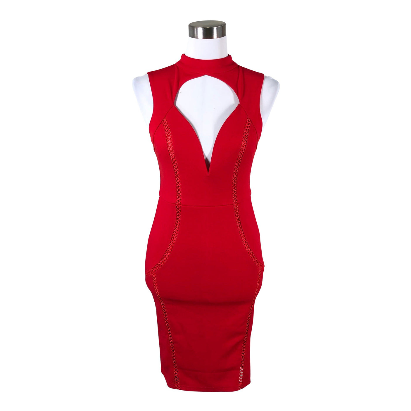 Unisex Vera & Lucy - Pidulik kleit, suurus 36 - Punane (1)