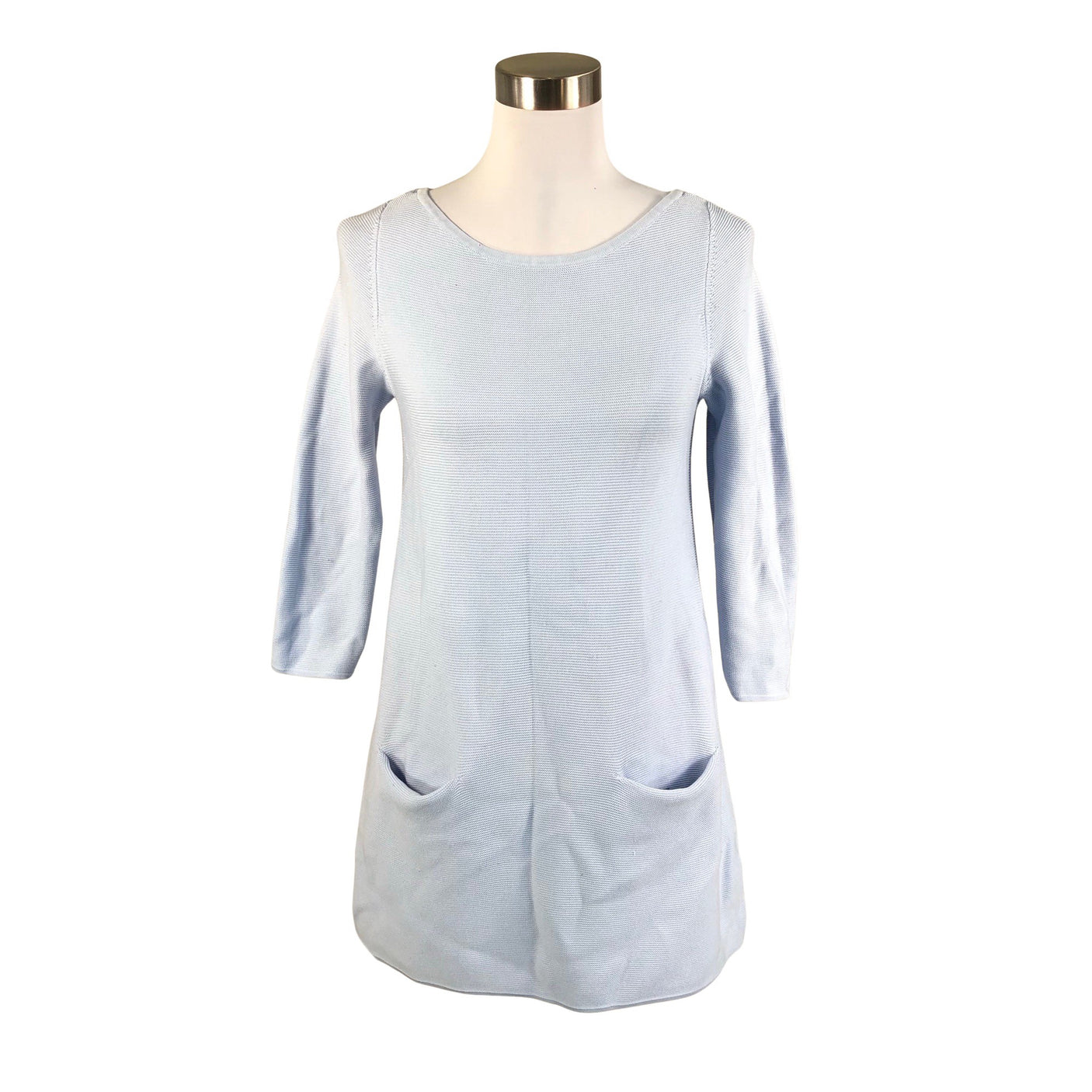 Unisex COS - Kootud tuunika, suurus 34 - Helesinine (1)