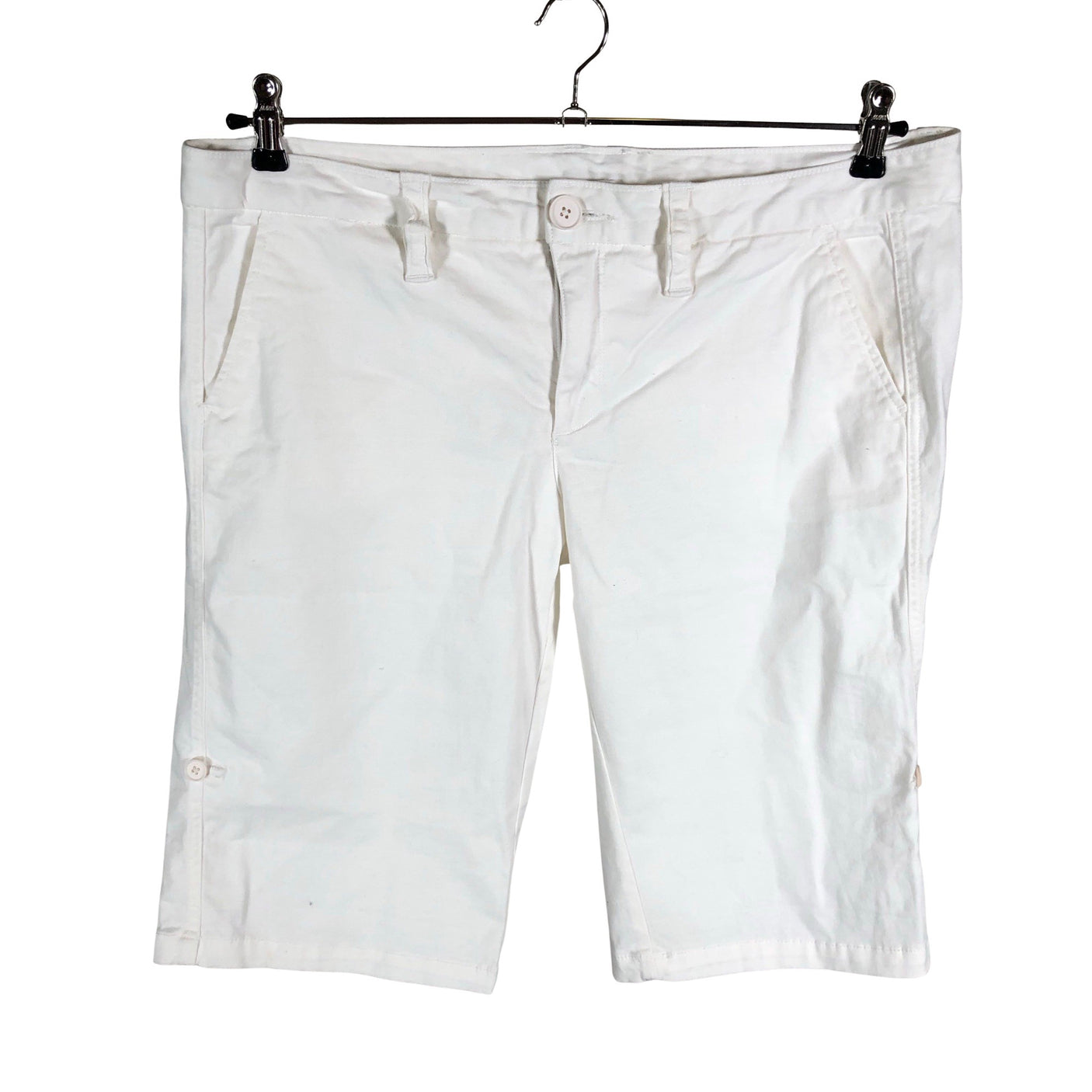 Unisex Benetton - Lühikesed püksid, suurus 36 - Valge (1)