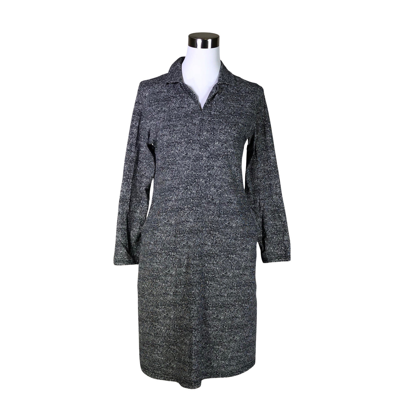 Unisex Nanso - Trikotaažist kleit, suurus 36 - Hall (1)