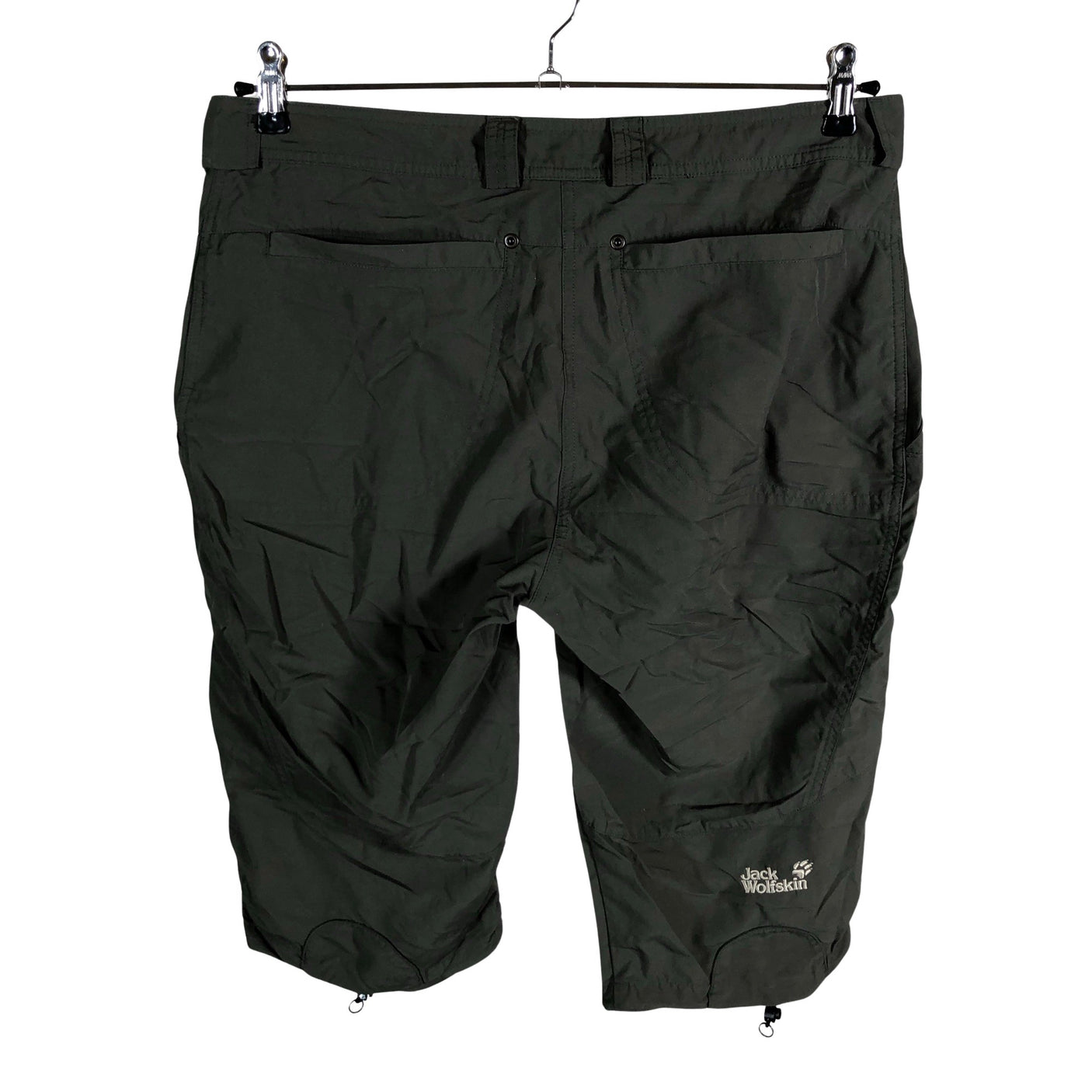 Unisex Jack Wolfskin - Mittevenivad poolpikad püksid, suurus 44 - Roheline (2)