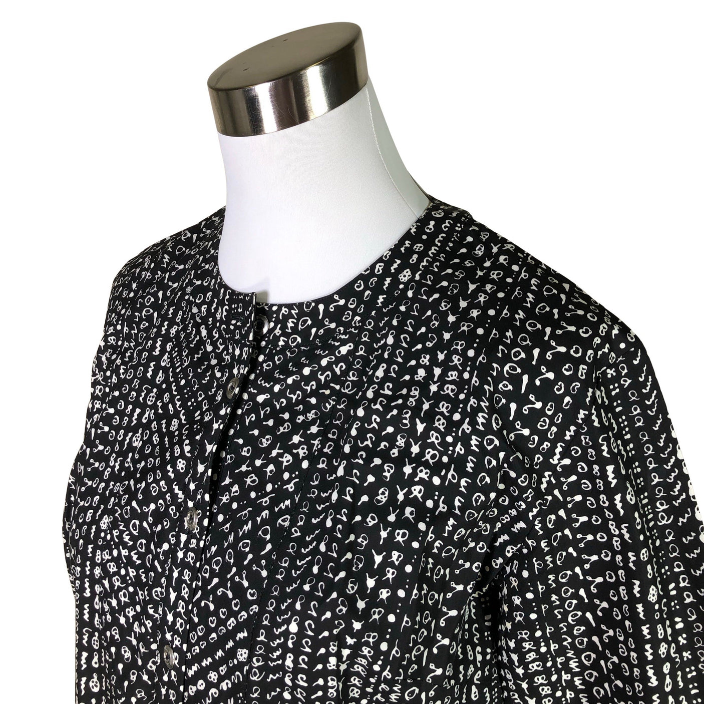 Unisex Marimekko - Mitteveniv kleit, suurus 38 - Must (3)
