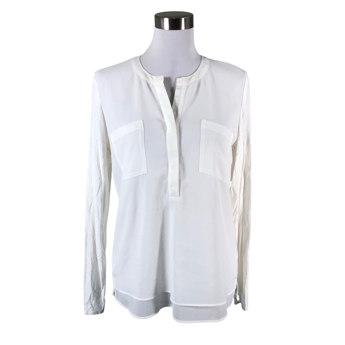 Unisex Milano Italy - Pluus, suurus 38 - Valge (1)