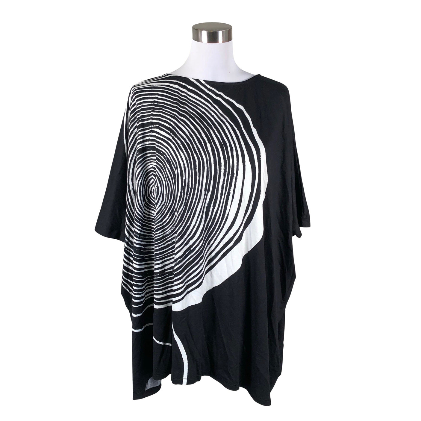 Unisex Marita Huurinainen - Trikotaažist tuunika, suurus 34 - Must (1)