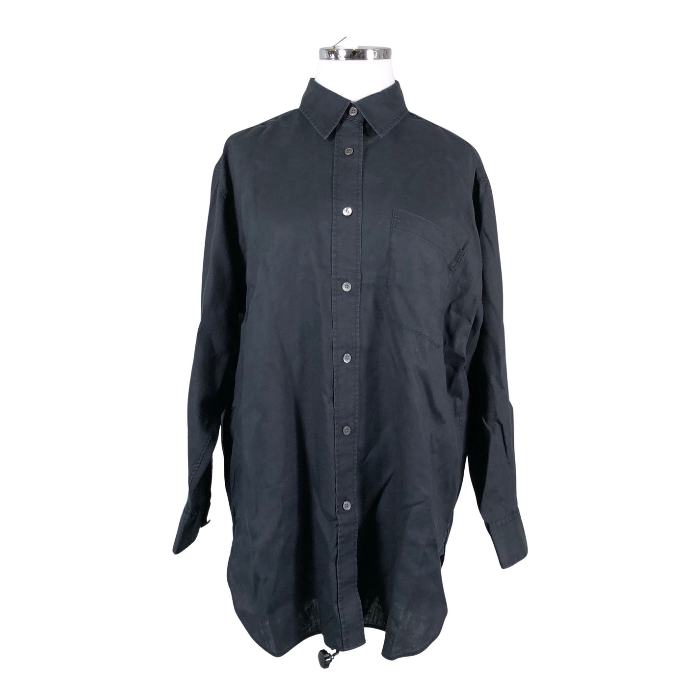 Unisex Arket - Mitteveniv tuunika, suurus 44 - Must (1)
