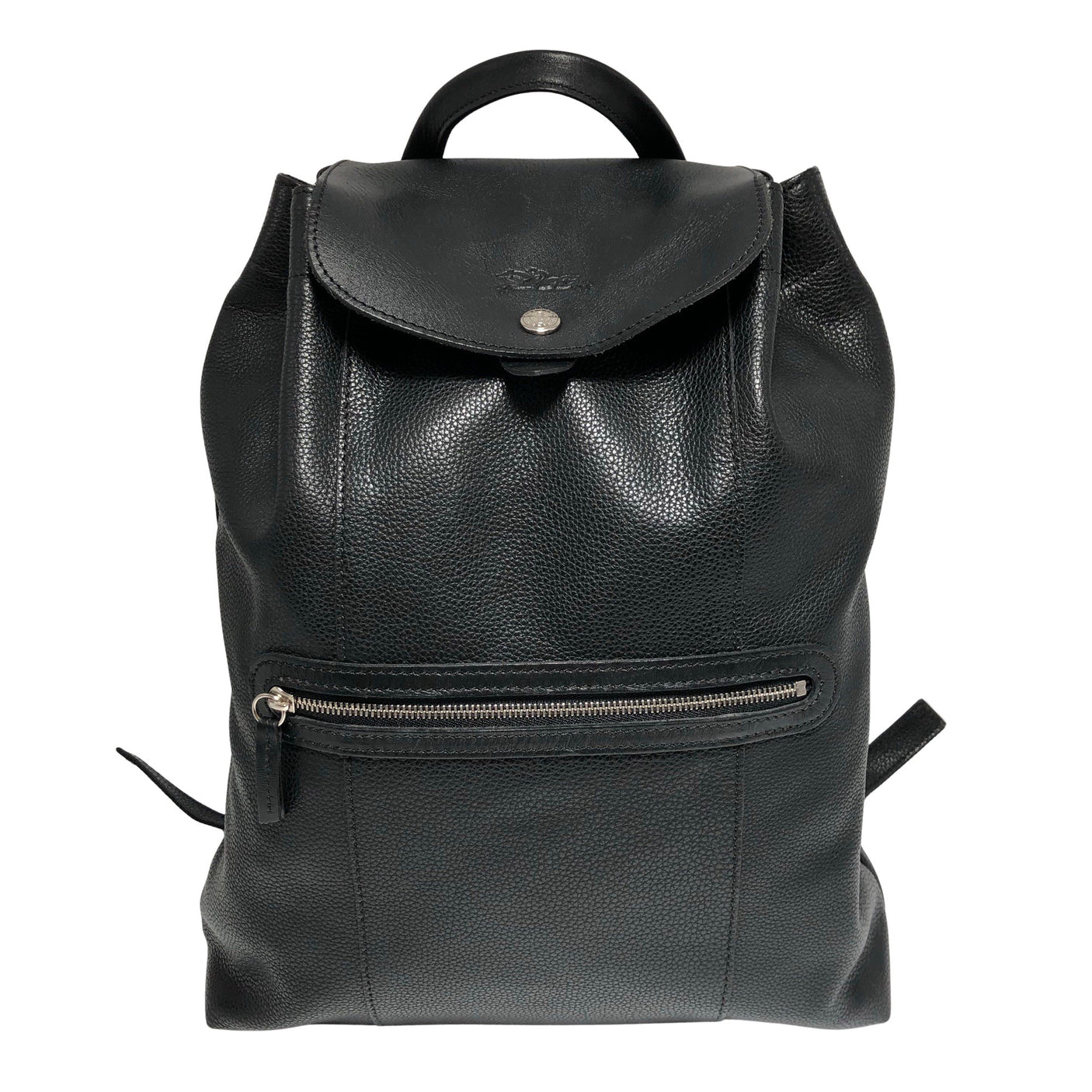 Unisex Longchamp - Seljakott, suurus Maxi - Must (1)