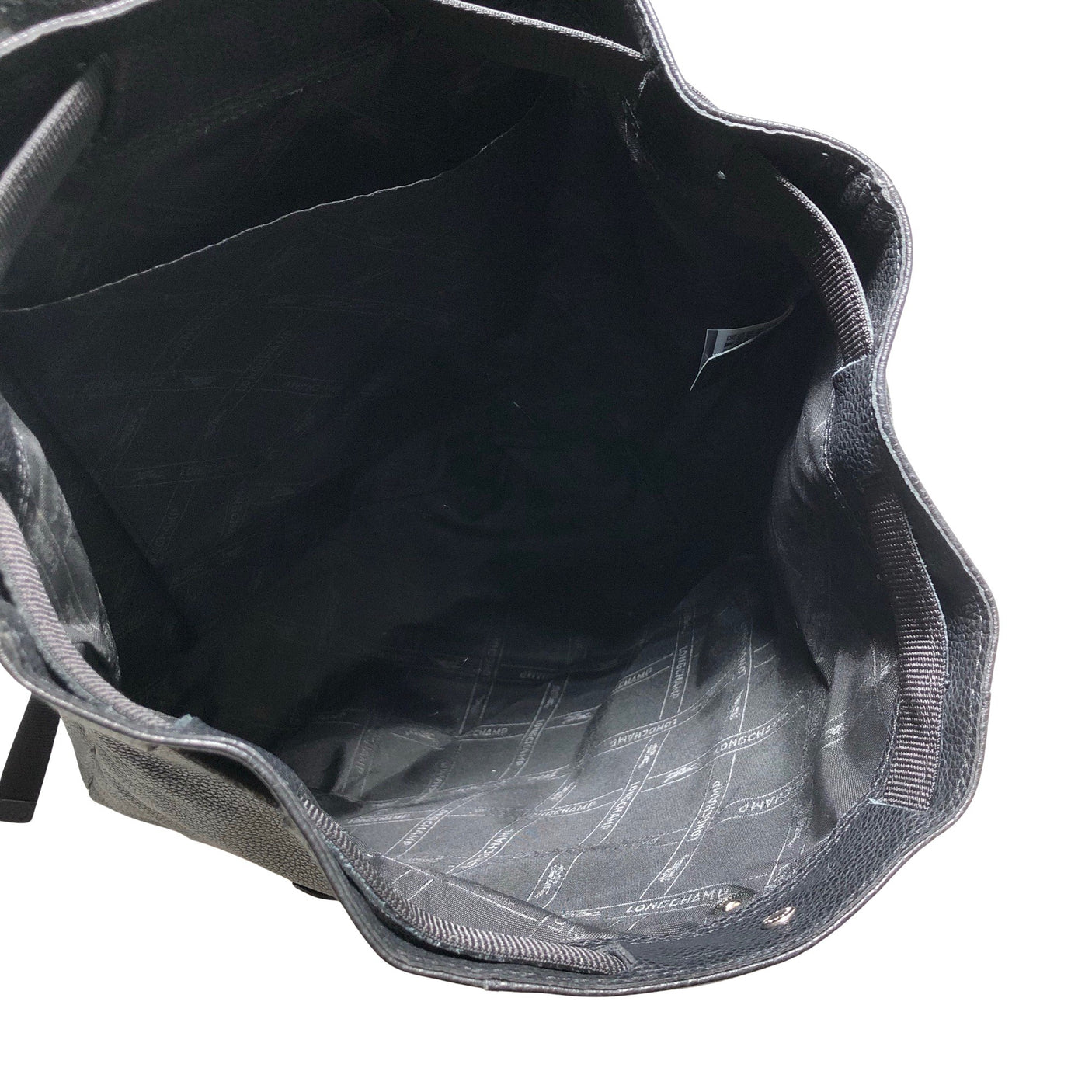 Unisex Longchamp - Seljakott, suurus Maxi - Must (3)