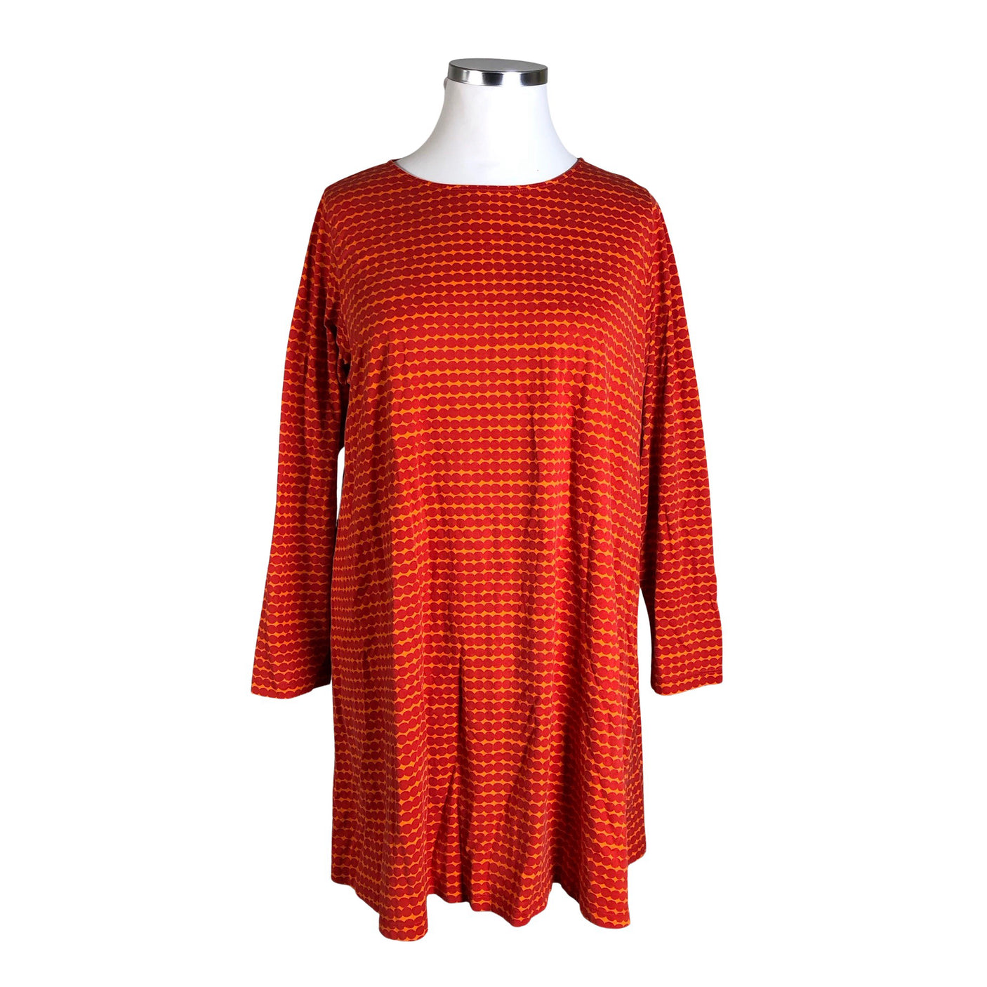 Unisex Marimekko - Trikotaažist tuunika, suurus 44 - Oranž (1)