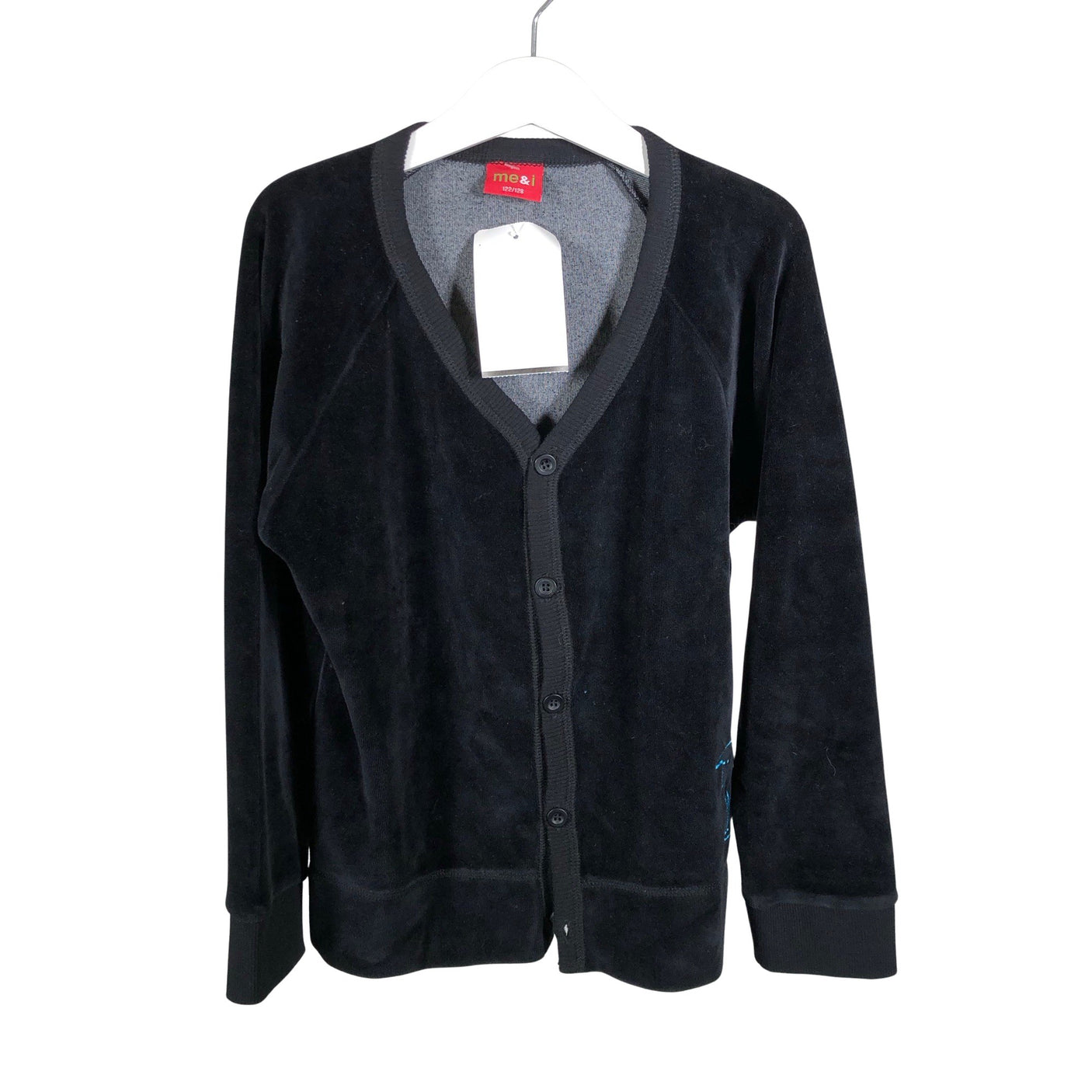 Unisex me&i - Kardigan, suurus 122 - 128 - Must (1)