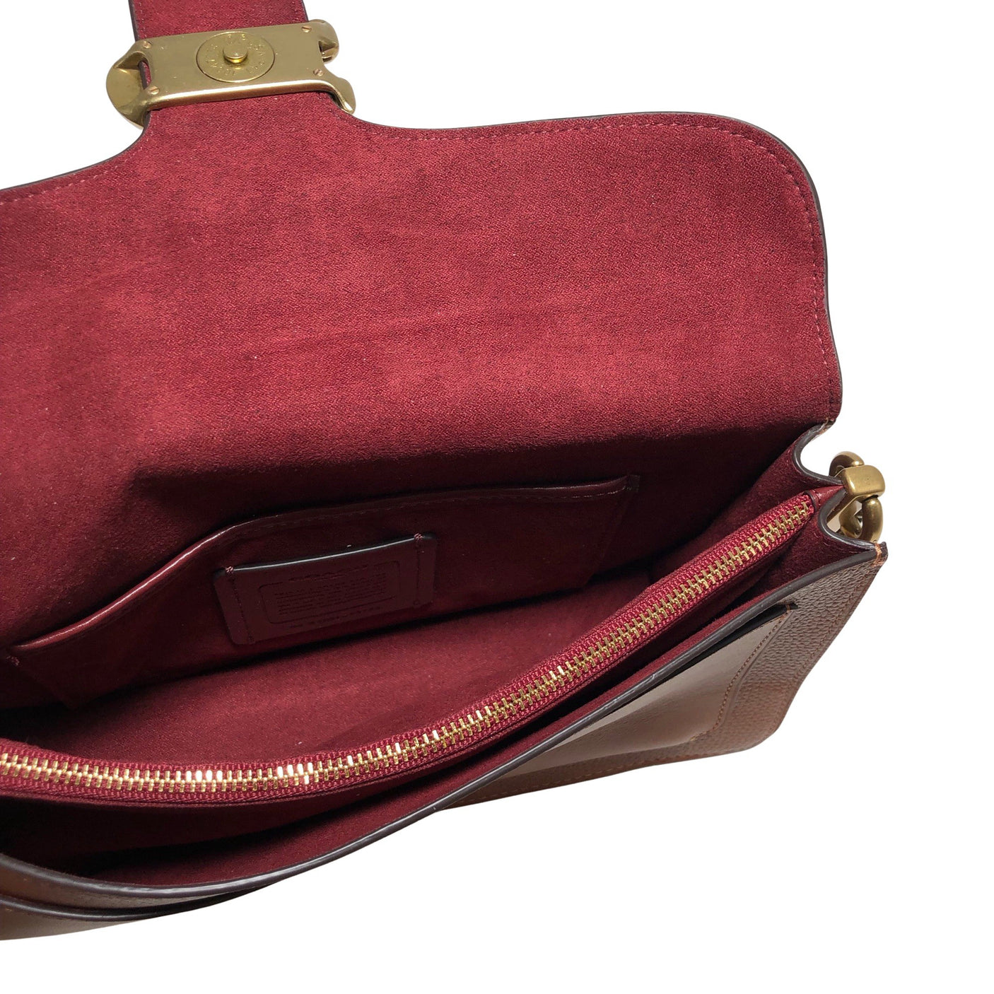 Unisex Coach - Õlakott, suurus Mini - Pruun (2)