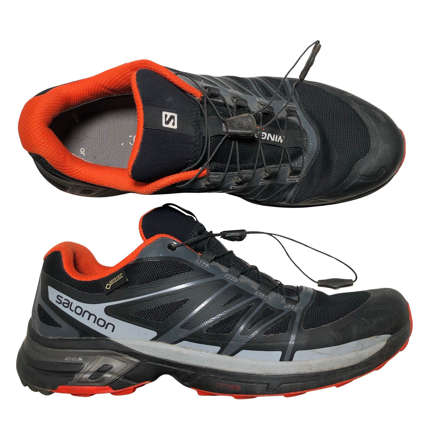 Unisex Salomon - Matkasaapad, suurus XS - Must (1)