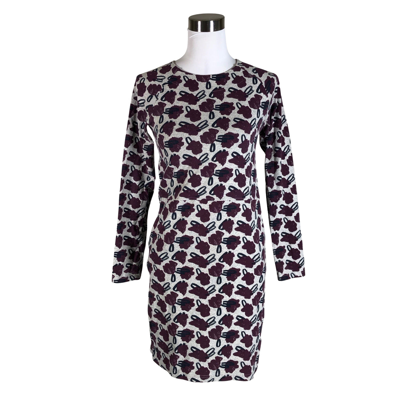 Unisex Nanso - Trikotaažist kleit, suurus 34 - Hall (1)