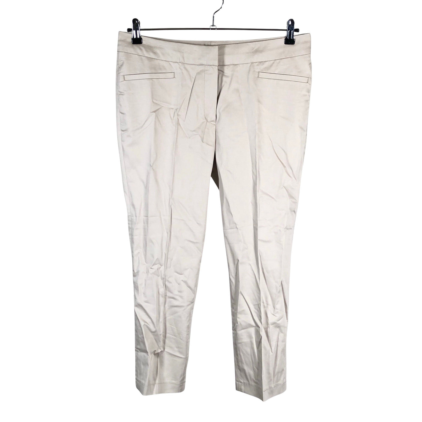 Unisex Atelier Gardeur - Mittevenivad poolpikad püksid, suurus 42 - Hall (1)