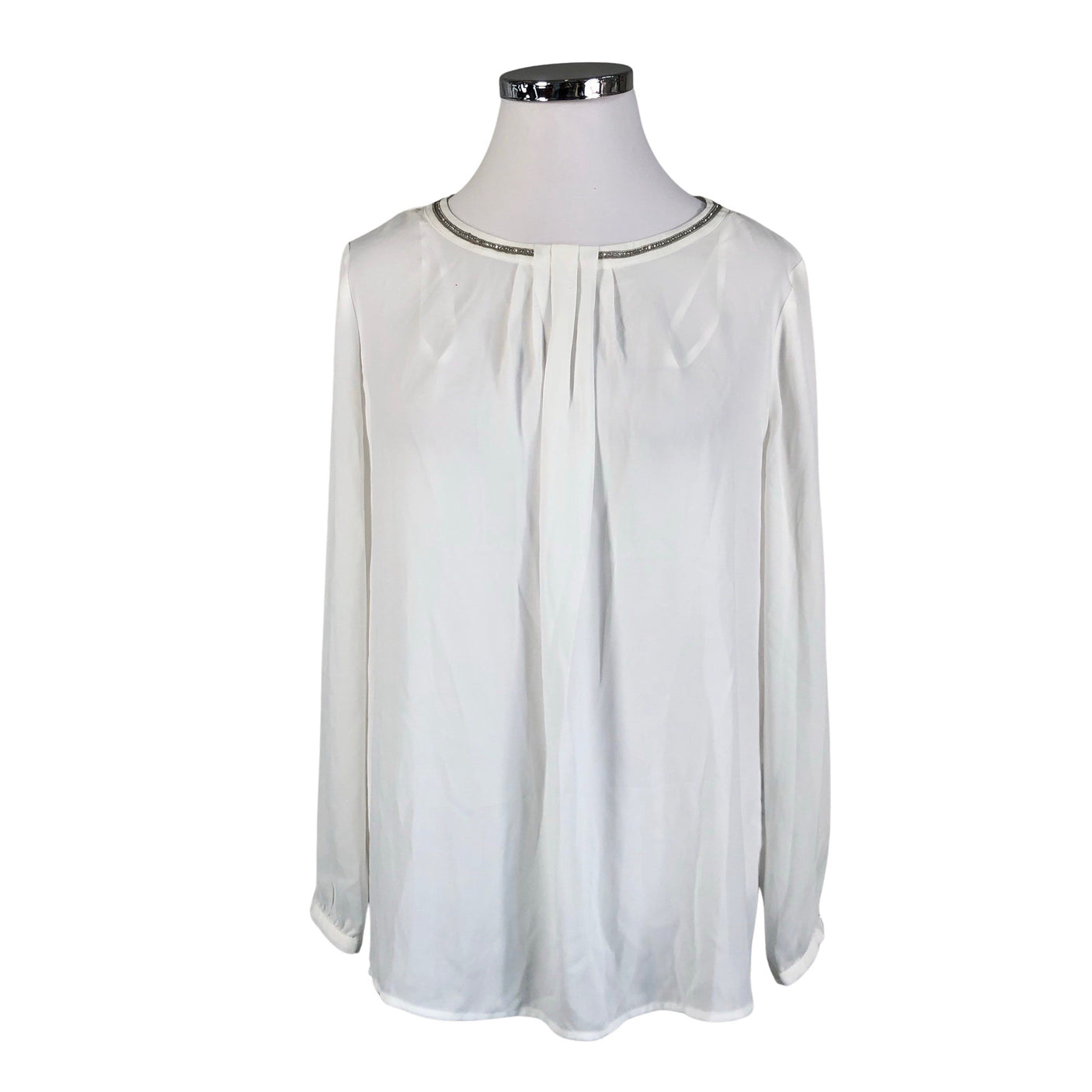 Unisex s.Oliver - Pidulik pluus, suurus 46 - Valge (1)
