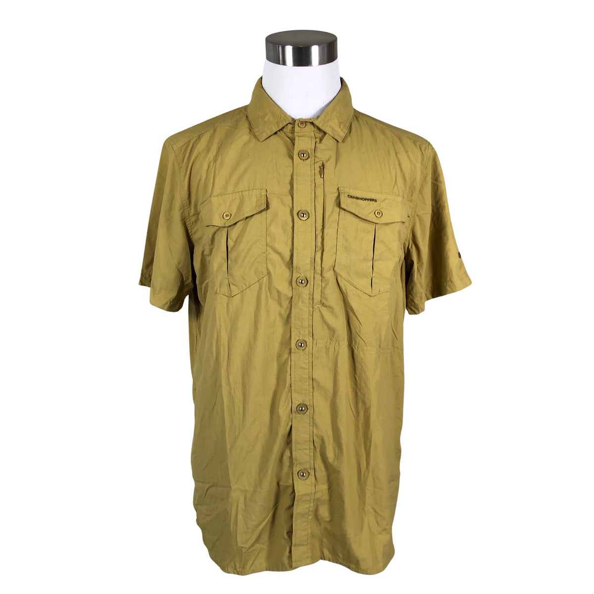Unisex Craghoppers - Spordisärk, lühikesed käised, suurus XL - Roheline (1)