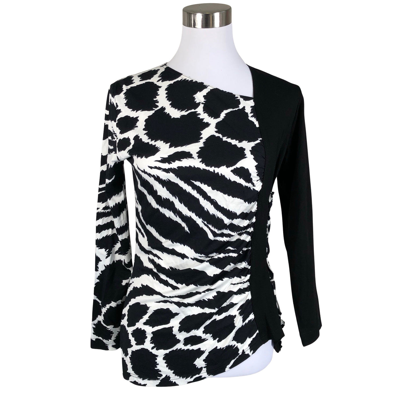 Unisex Voglia - Trikotaažist pluus, suurus 38 - Must (1)