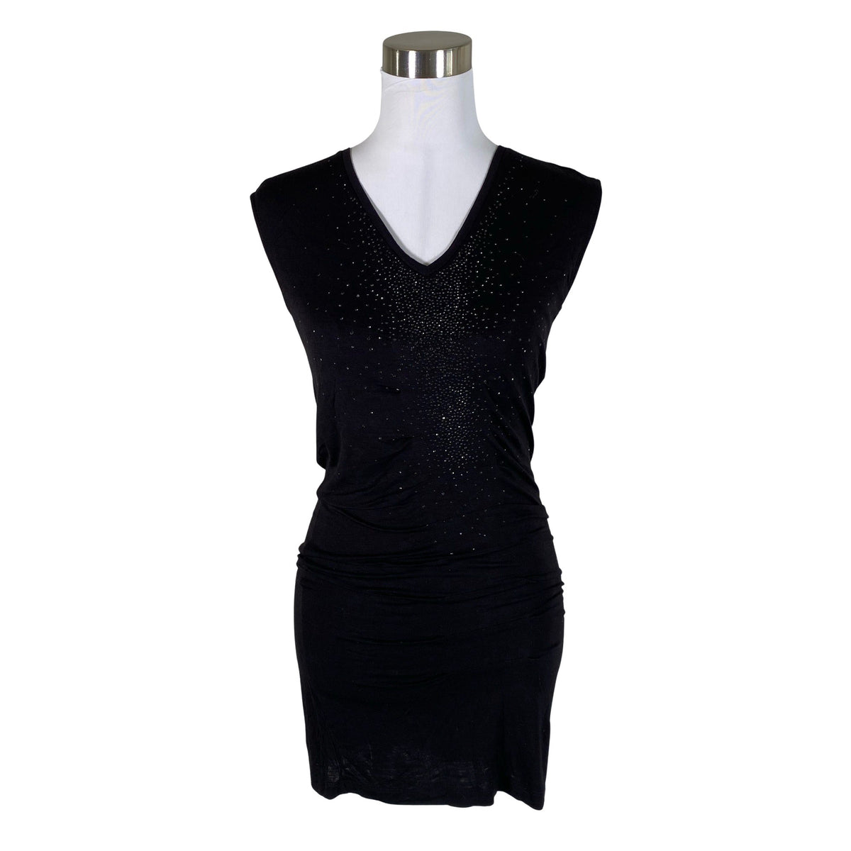 Unisex Guess - Trikotaažist topp, suurus 38 - Must (1)