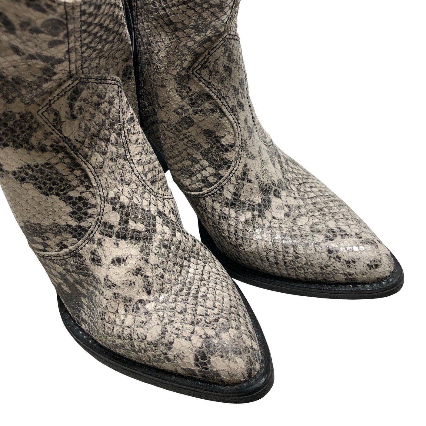 Unisex Aimy - Kauboisaapad, suurus 40 - Hall (2)