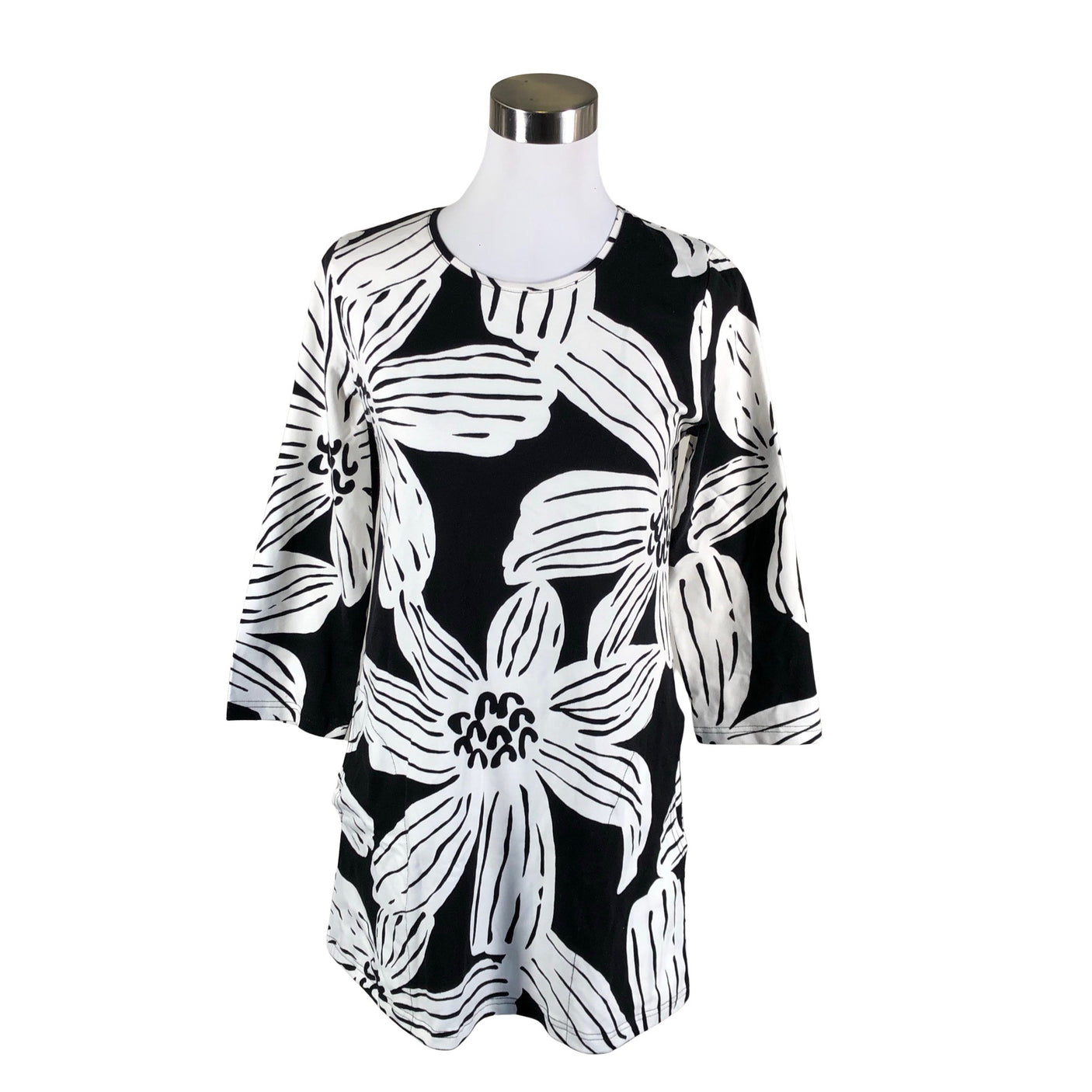 Unisex Nanso - Trikotaažist tuunika, suurus 34 - Must (1)