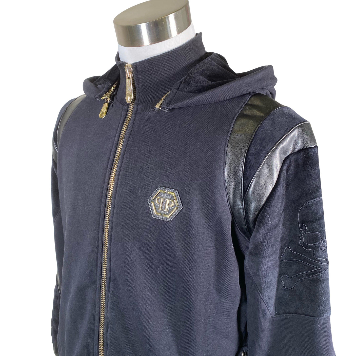 Unisex Philipp Plein - Dressipluus, suurus XL - Must (2)
