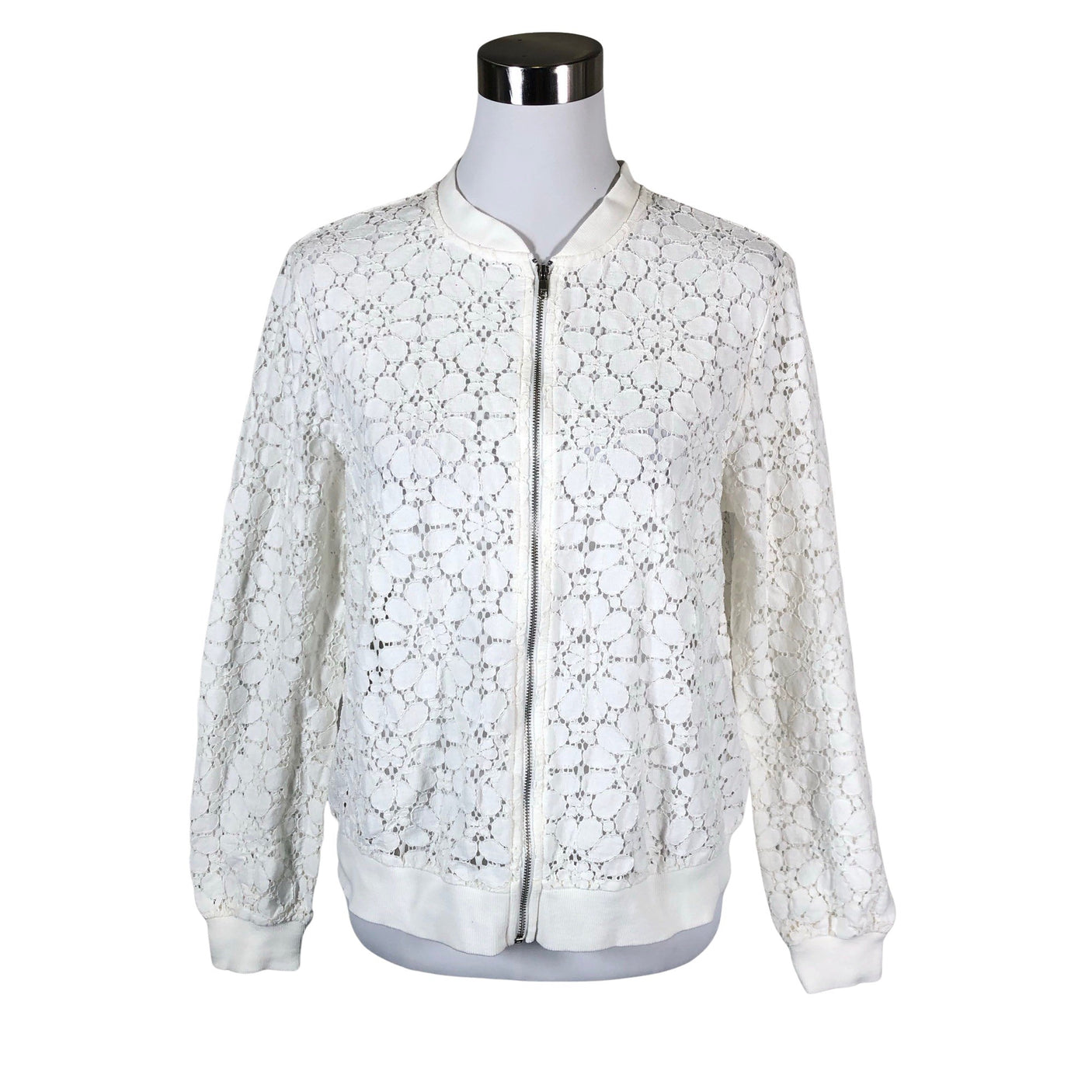 Unisex Cut & Pret - Õhuke jope, suurus 38 - Valge (1)