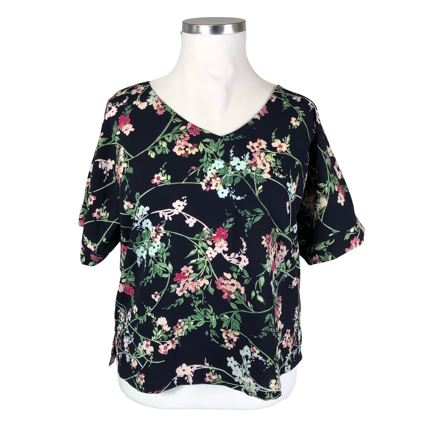 Unisex Marks&Spencer - Lühikeste käistega pluus, suurus 42 - Sinine (1)