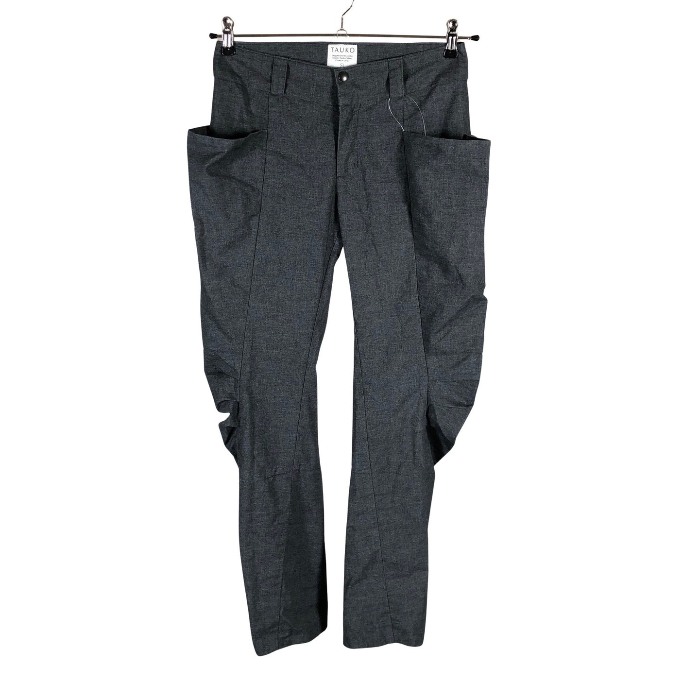 Unisex Tauko - Mittevenivad püksid, suurus 36 - Hall (1)