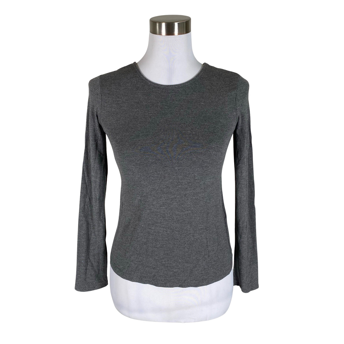 Unisex Lindex - Trikotaažist pluus, suurus 34 - Hall (1)