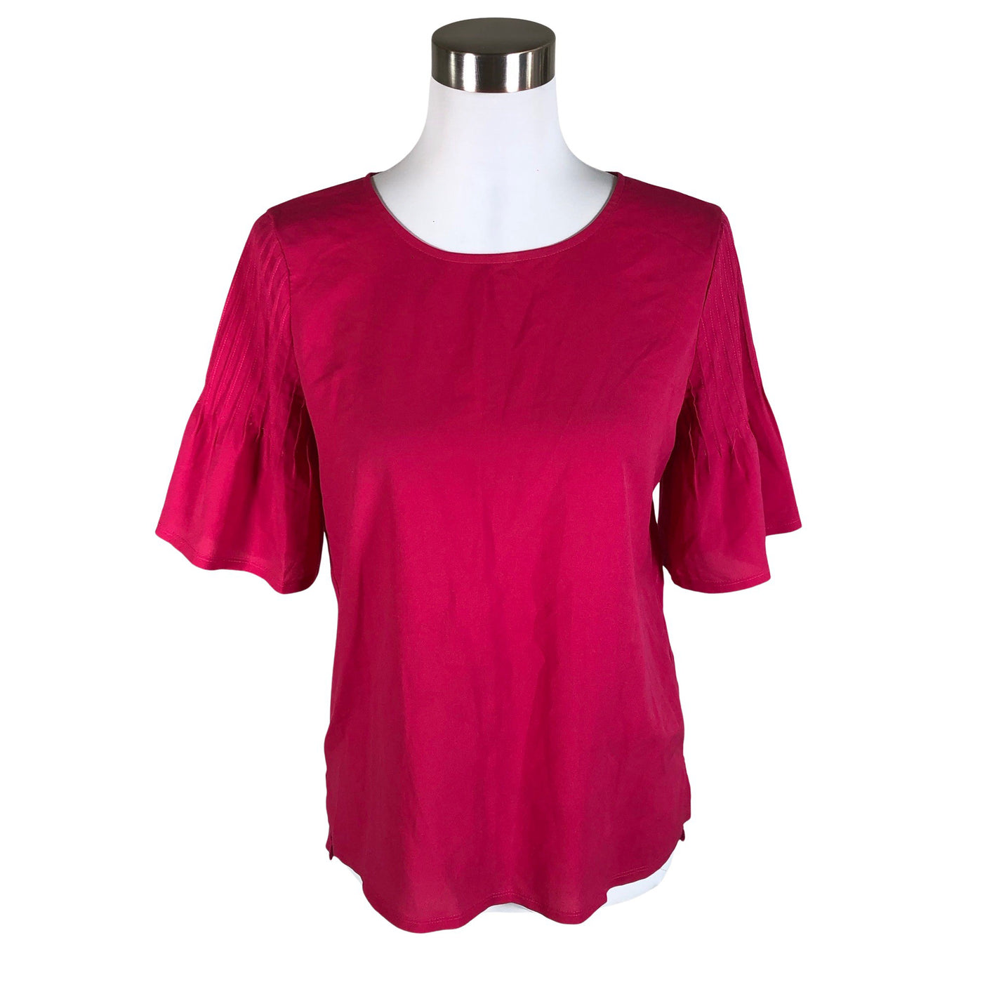 Unisex French Connection - Lühikeste käistega pluus, suurus 36 - Roosa (1)