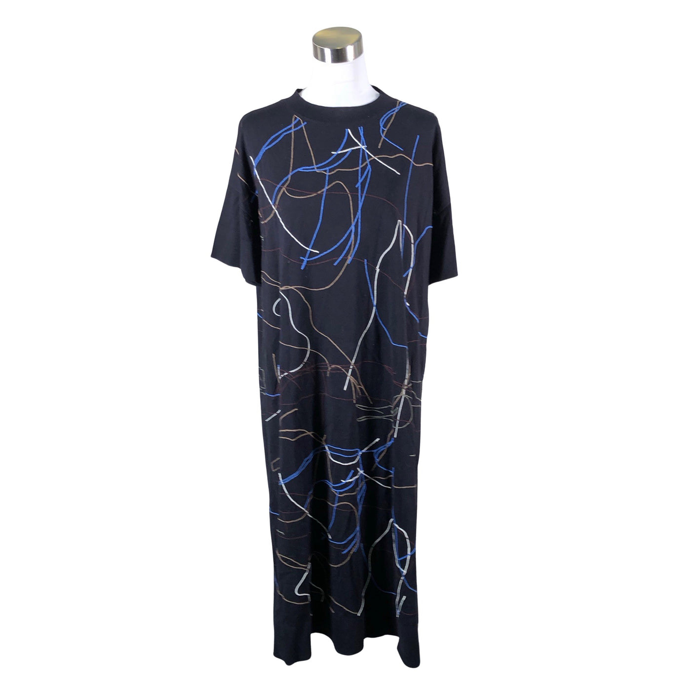 Unisex COS - Kootud kleit, suurus 40 - Sinine (1)