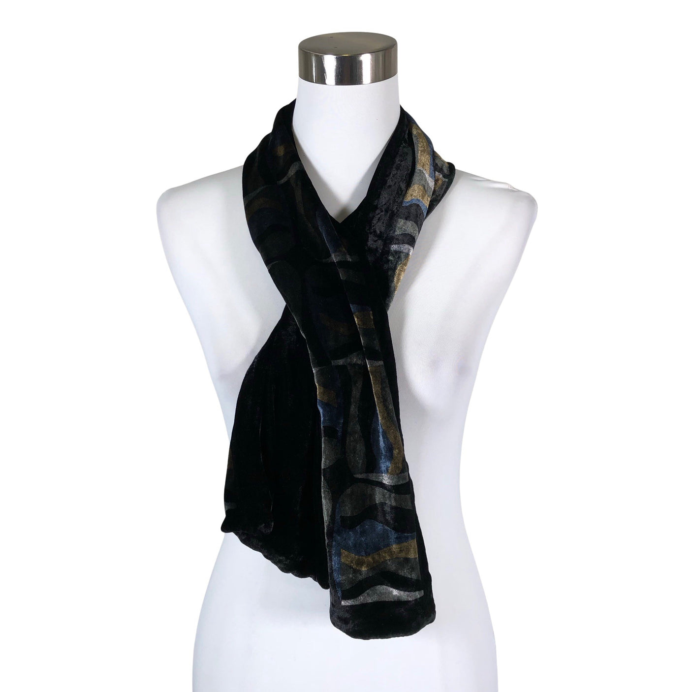 Unisex Marja Kurki - Õhuke sall, suurus Midi - Must (1)