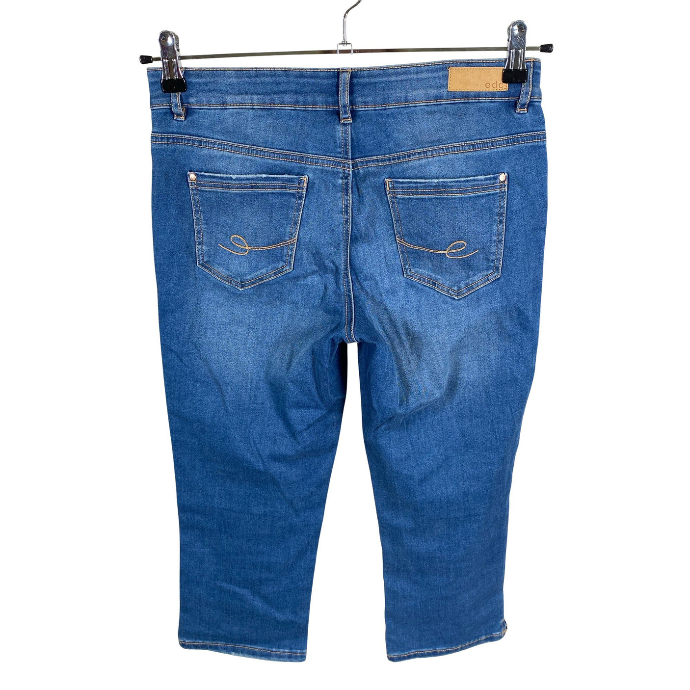 Unisex Esprit - Teksast poolpikad püksid, suurus W28 - Sinine (2)