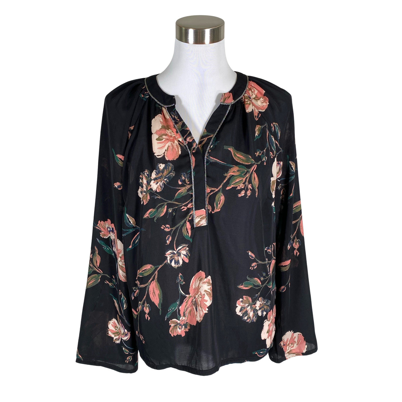 Unisex Saint Tropez - Pluus, suurus 36 - Must (1)