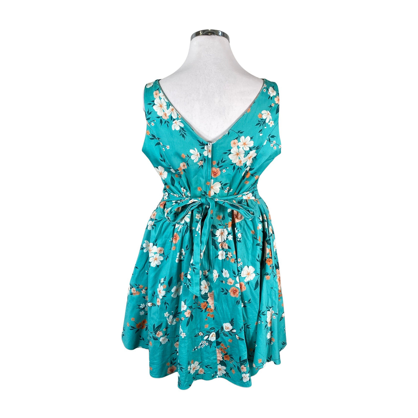 Unisex Lady Vintage - Mitteveniv kleit, suurus 44 - Roheline (2)