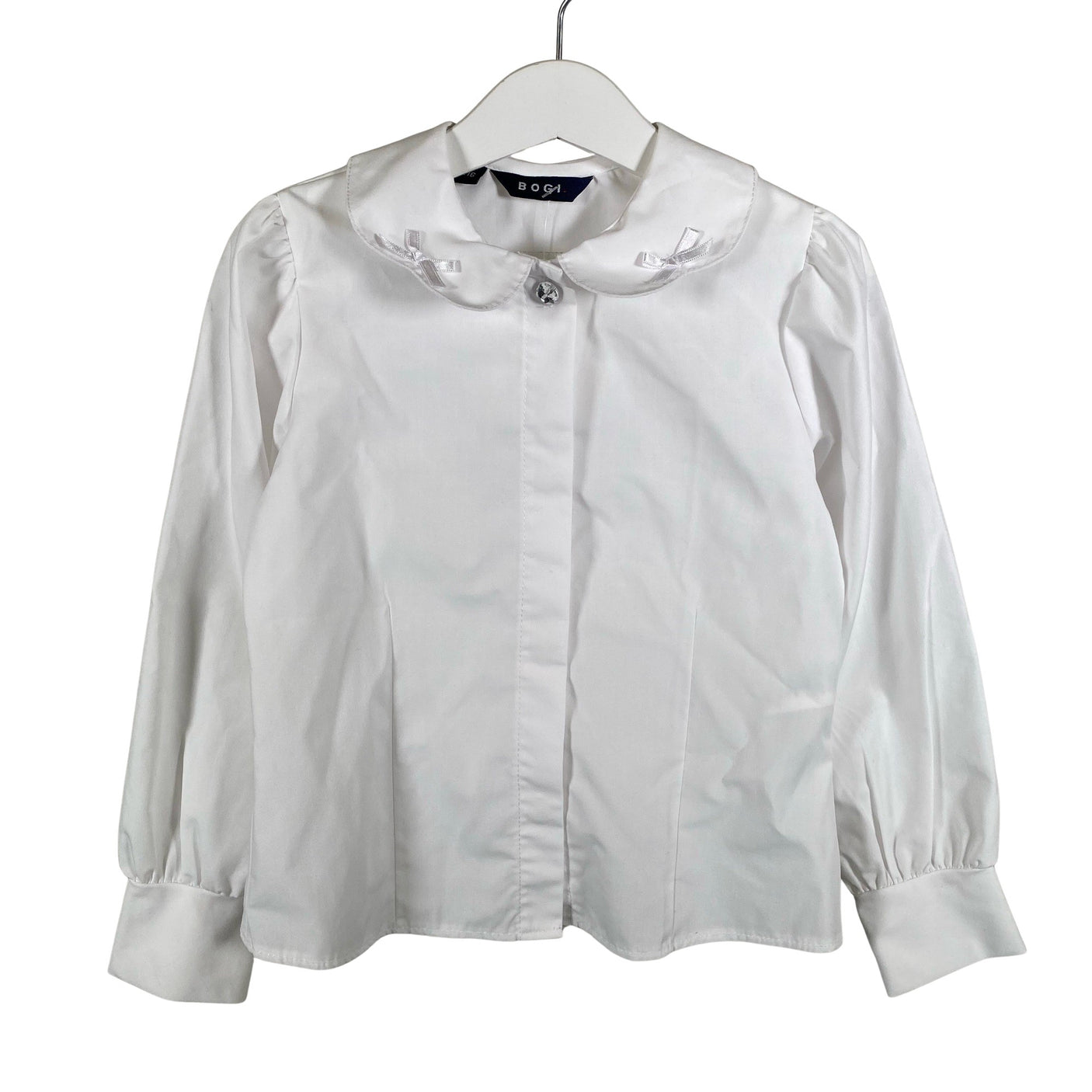 Unisex Bogi - Trikotaažist kleit, suurus 110 - 116 - Valge (1)