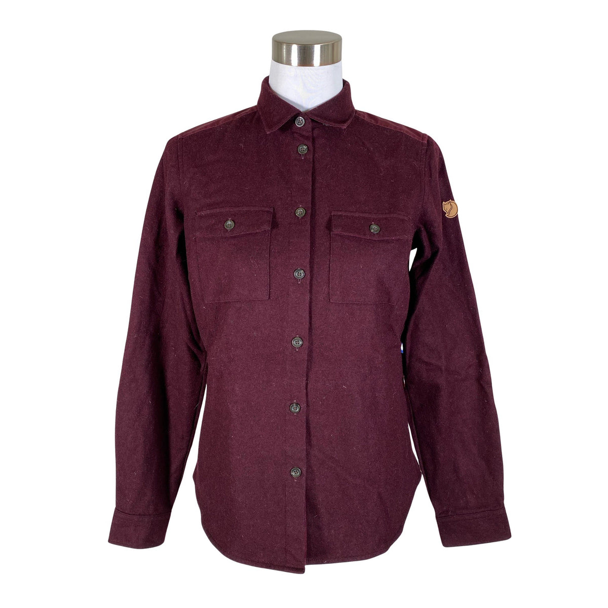 Unisex Fjällräven - Flanellsärk, suurus 36 - Veinipunane (1)