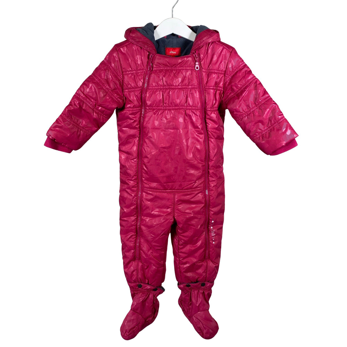 Unisex s.Oliver - Talvekombinesoon, suurus 74 - 80 - Roosa (1)