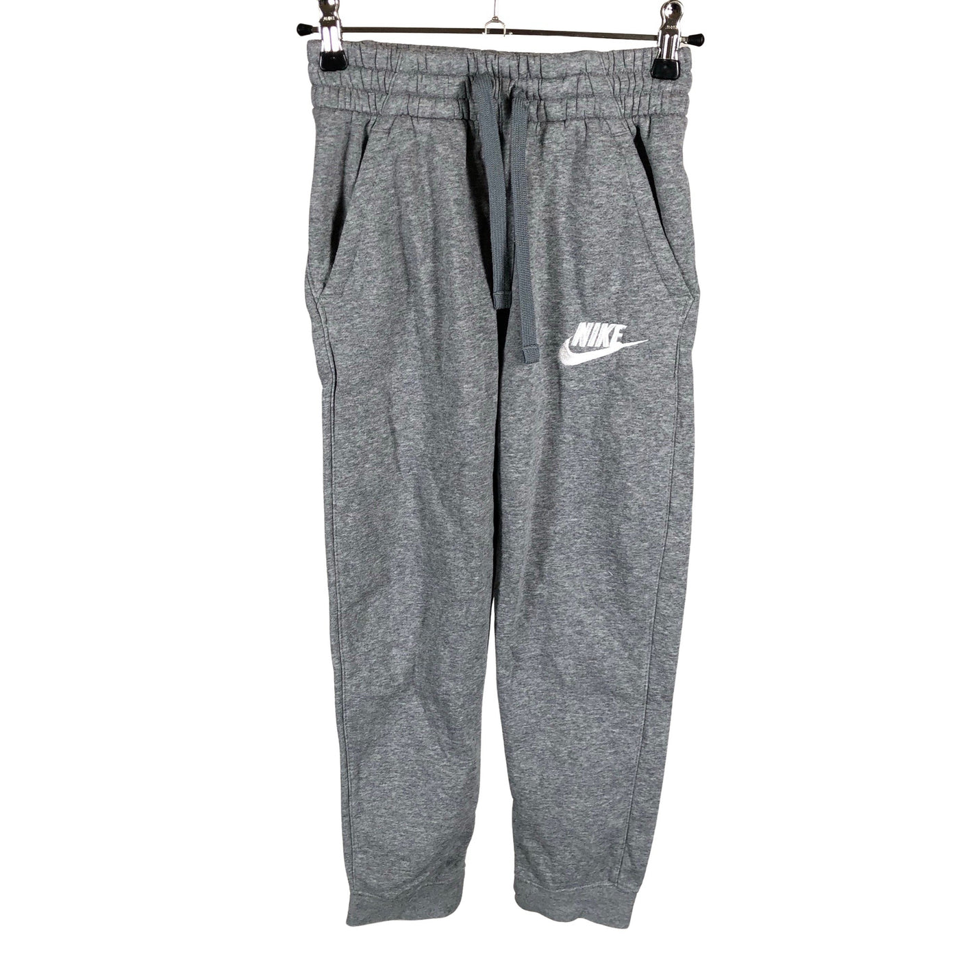 Unisex Nike - Dressikangast püksid, suurus 128 - 134 - Hall (1)