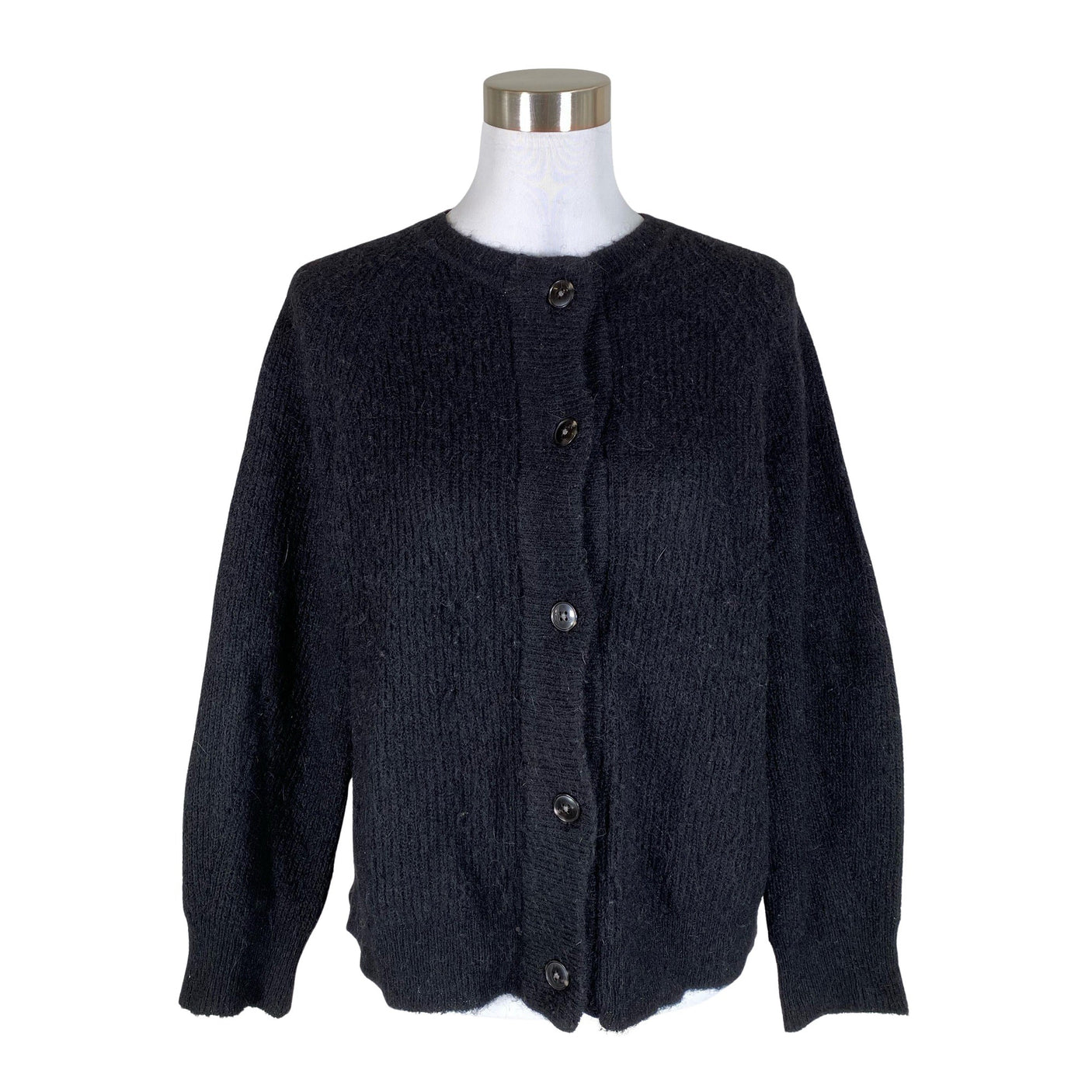 Unisex Selected - Kardigan, suurus 38 - Must (1)
