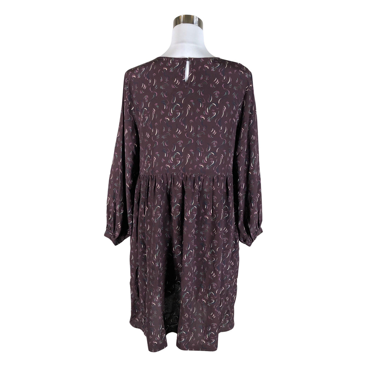 Unisex R-collection - Õhuke kleit, suurus 36 - Veinipunane (2)