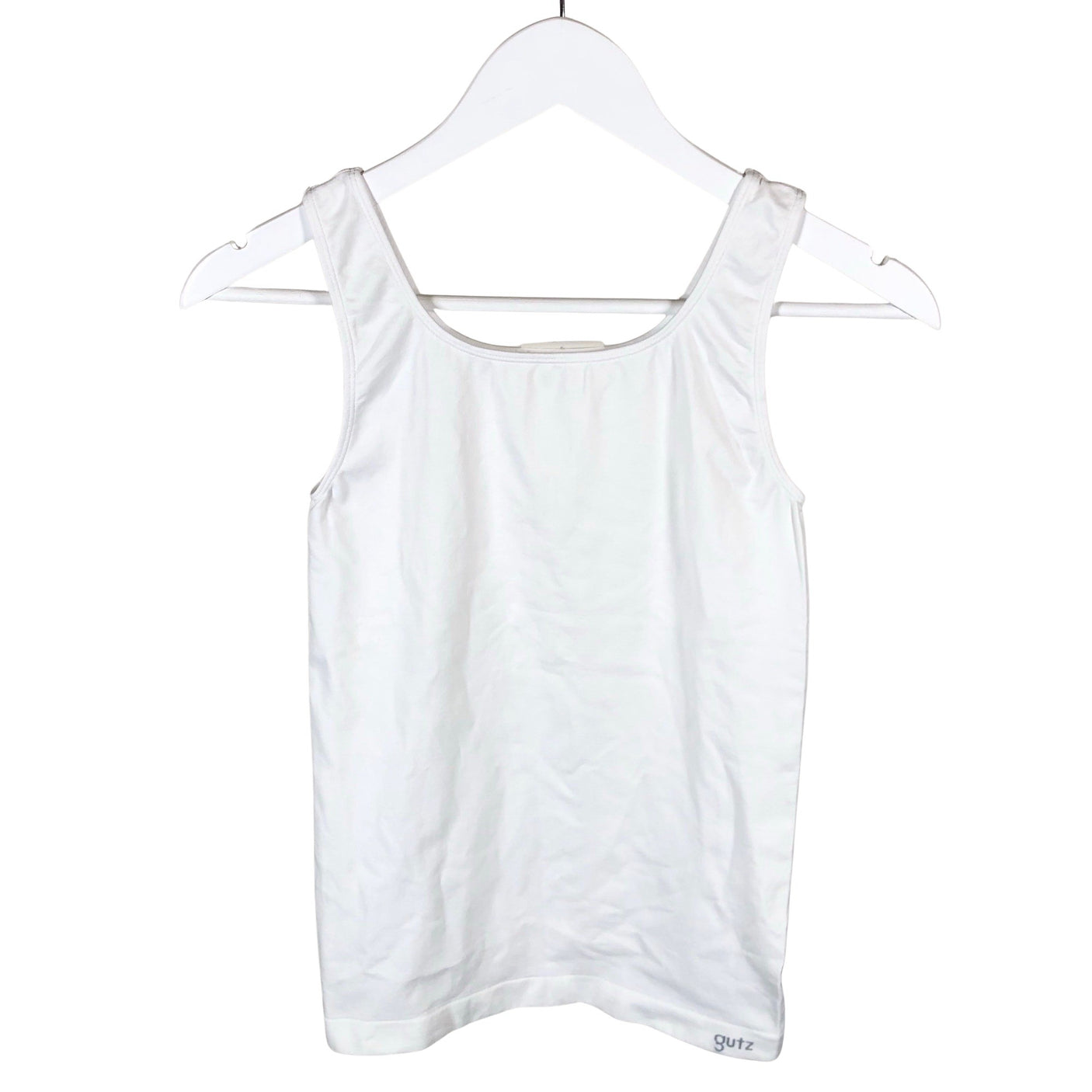 Unisex Gutz - Trikotaažist topp, suurus 38 - Valge (1)