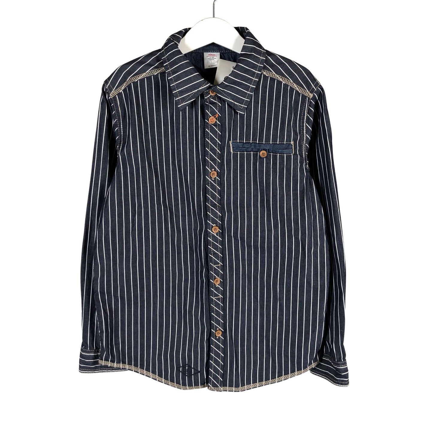 Unisex s.Oliver - Triiksärk, suurus 134 - 140 - Sinine (1)