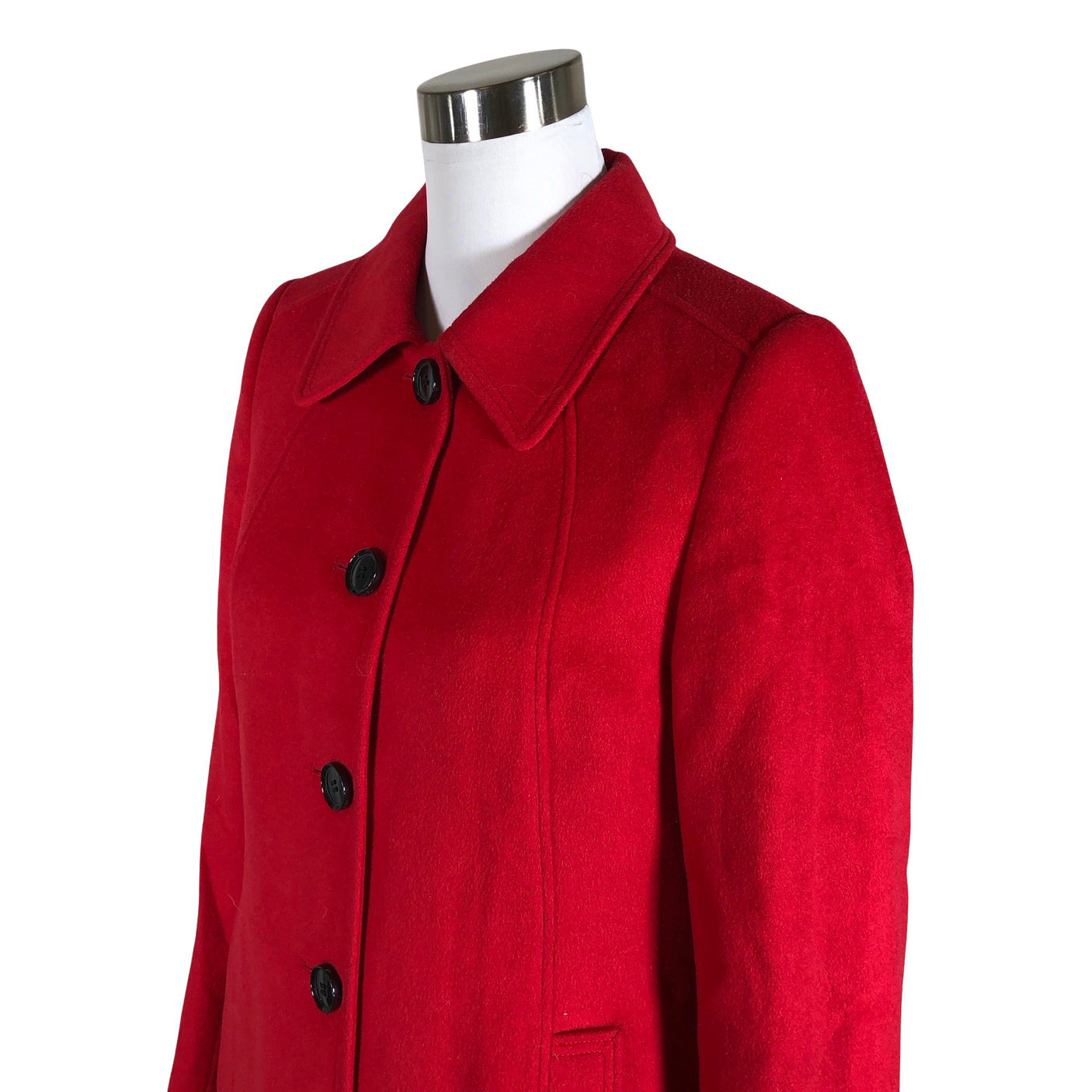 Unisex Jaeger - Villane mantel, suurus 38 - Punane (3)
