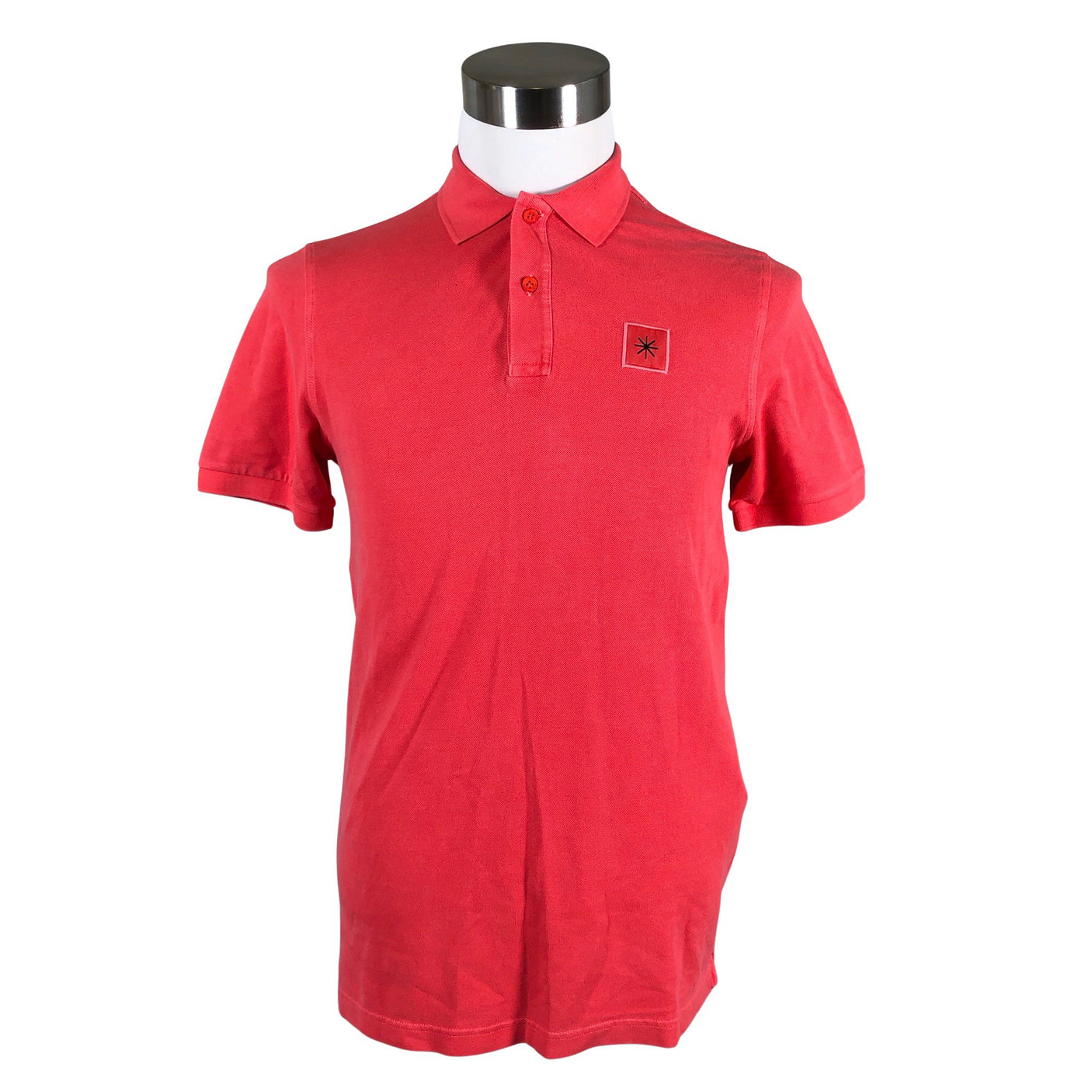 Unisex Manuel Ritz - Polosärk, suurus M - Punane (1)