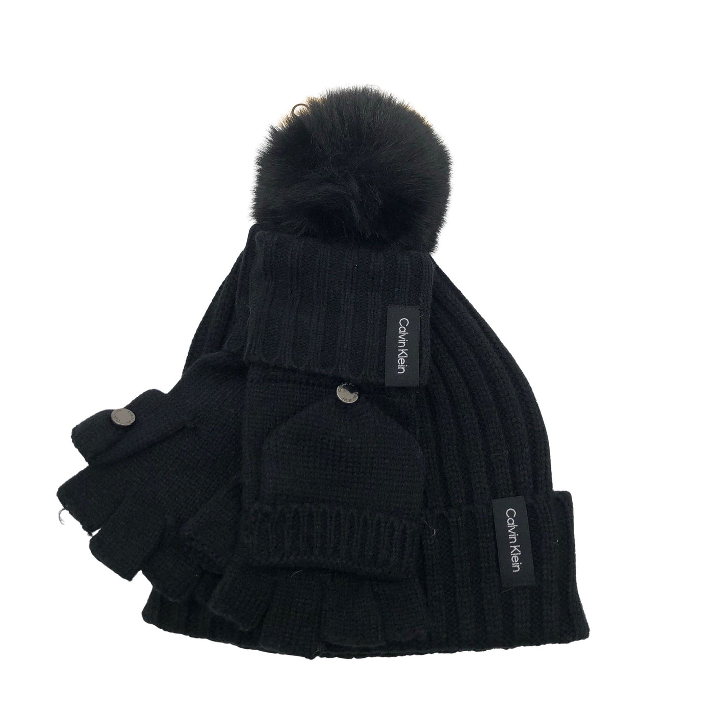 Unisex Calvin Klein - Talvemüts, suurus 52 - 54 cm - Must (1)