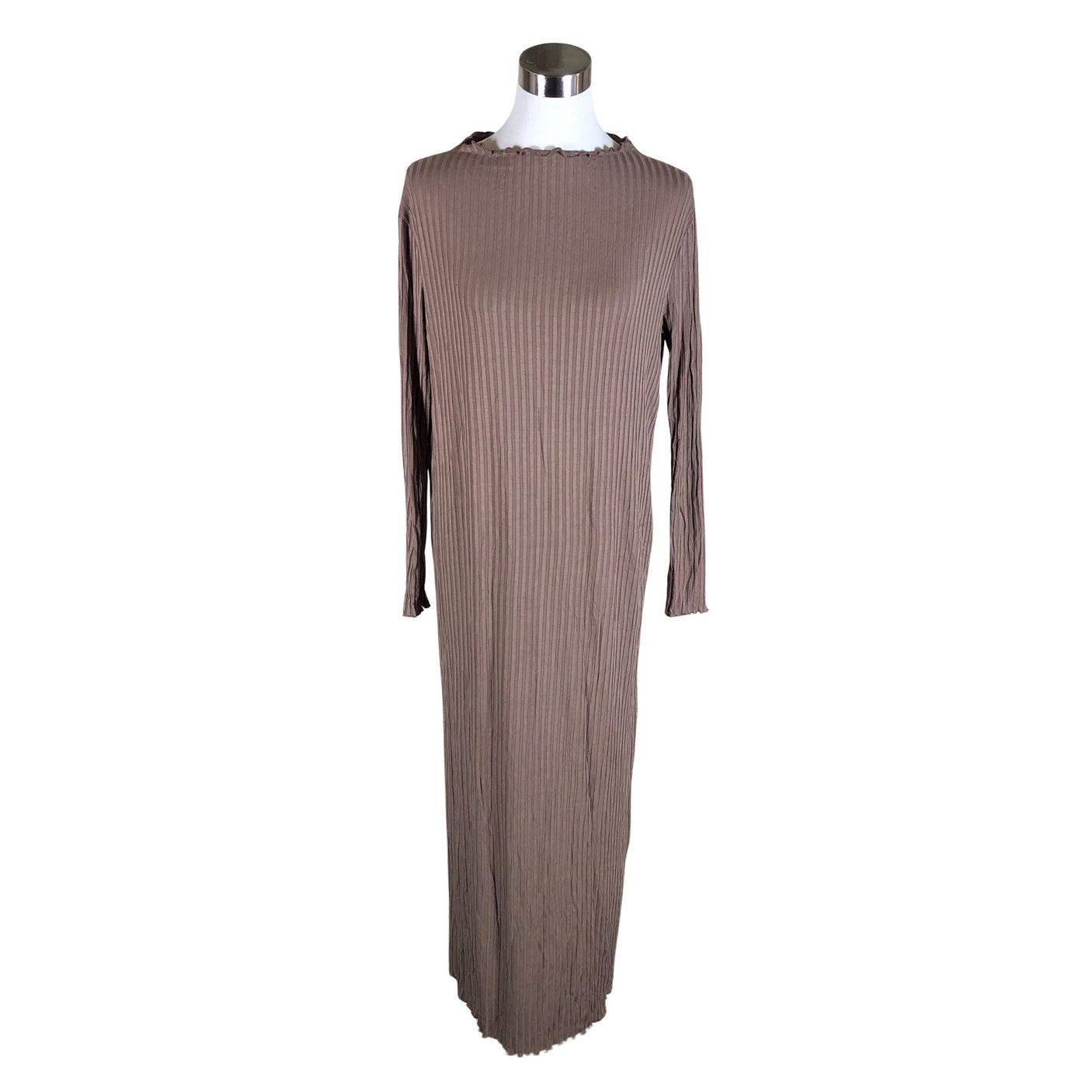 Unisex Residus - Trikotaažist kleit, suurus 38 - Pruun (1)